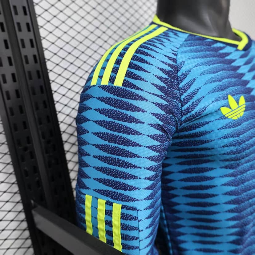 Maglia Colombia Away 2026 Player Version Maniche Lunghe--6
