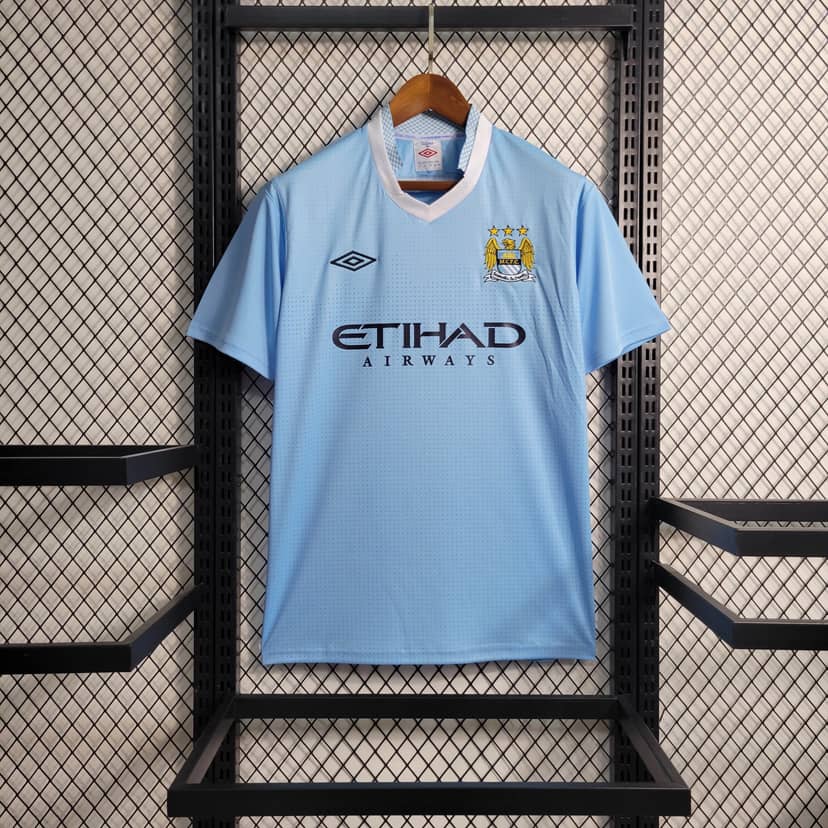 Koszulka Retro Manchesteru City domowa 2011/12