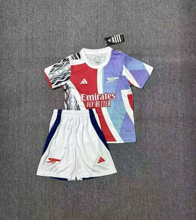 Camiseta Prepartido Arsenal 2024/25 Niño