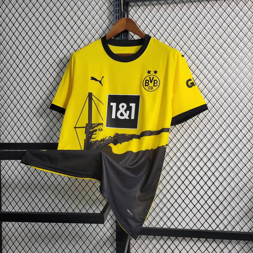 Camiseta Borussia Dortmund Primera Equipación 2023/24--2