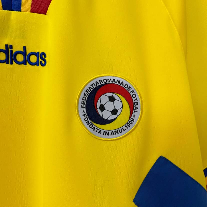 Camiseta Retro Rumanía Primera Equipación 1994--4