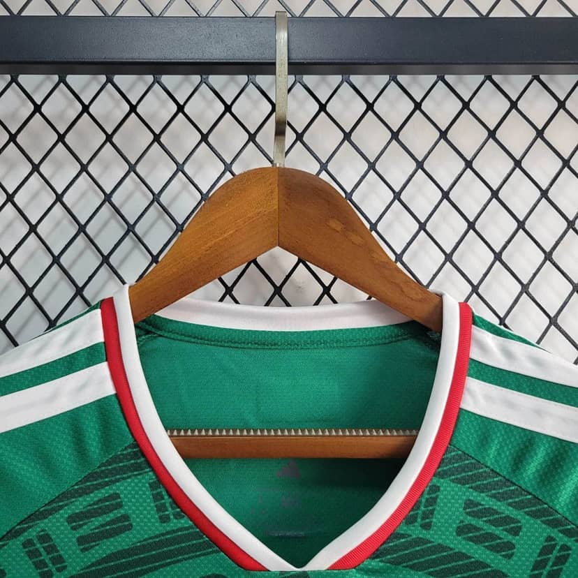Camisola México Principal 2026 Manga Longa--2