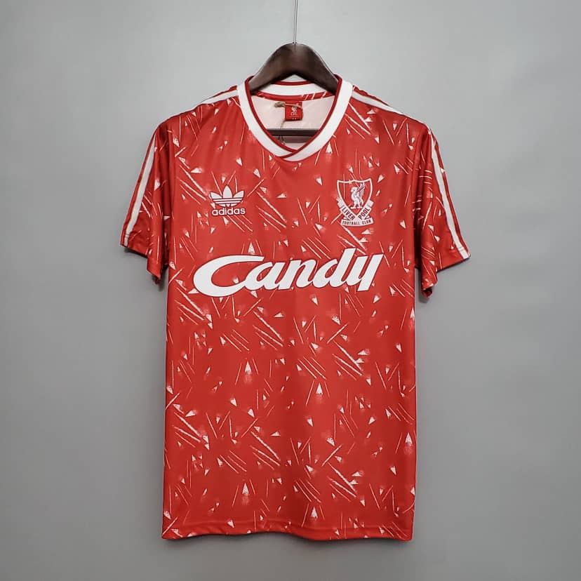 Koszulka Retro Liverpoolu domowa 1989/91