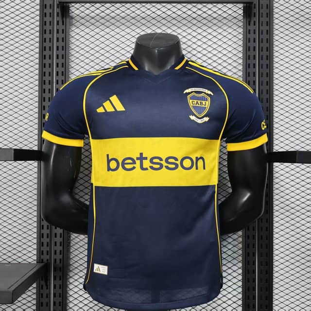 Camiseta Boca Juniors Primera Equipación 2025/26 Versión Jugador