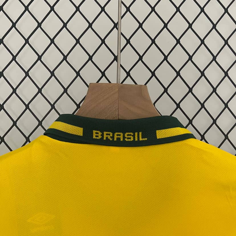 Camiseta Retro Brasil Primera Equipación 1994 Niño--3