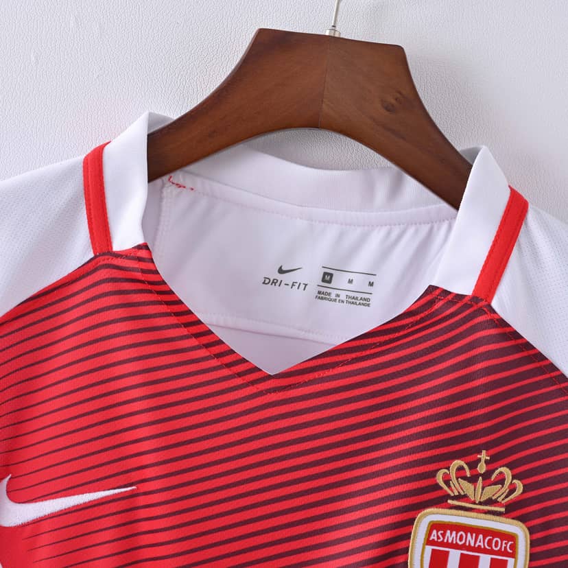 Camiseta Retro AS Mónaco Primera Equipación 2016/17--3
