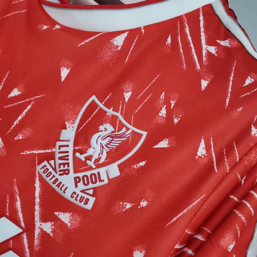 Koszulka Retro Liverpoolu domowa 1989/91--4