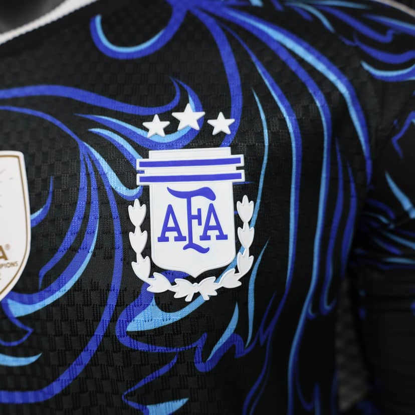 Camisola Argentina Alternativa 2026 Versão Jogador Manga Longa--6