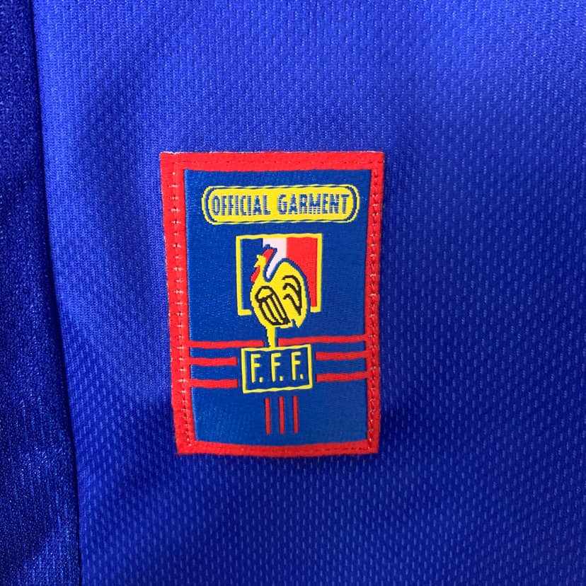 Camiseta Retro Francia Primera Equipación 1998 Manga Larga--8