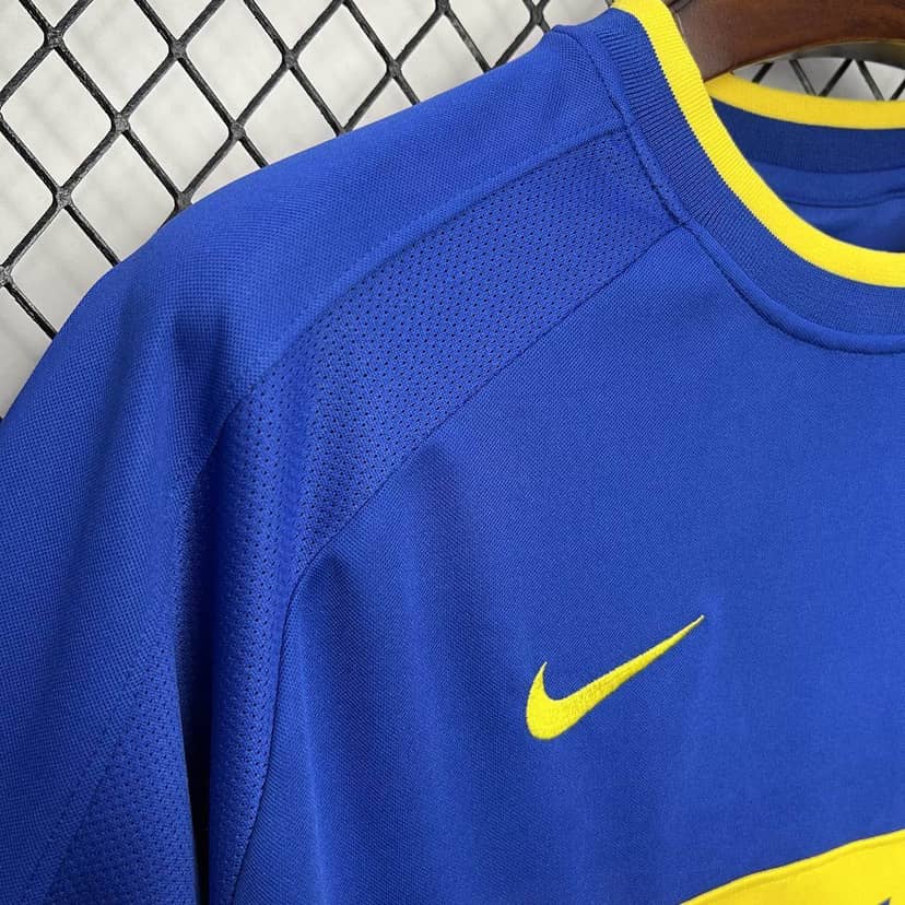 Maillot Retro Boca Juniors Domicile 2000/01--4