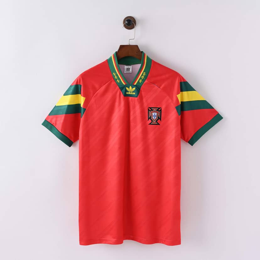 Koszulka Retro Portugalii domowa 1992