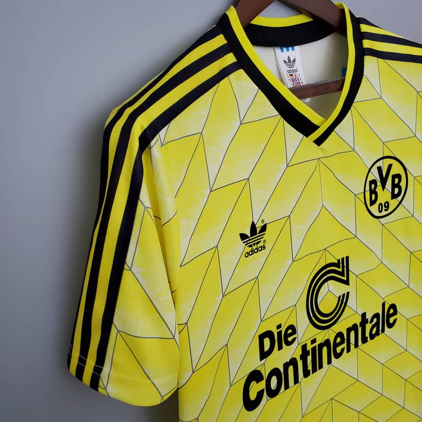 Camiseta Retro Borussia Dortmund Primera Equipación 1988/89--7