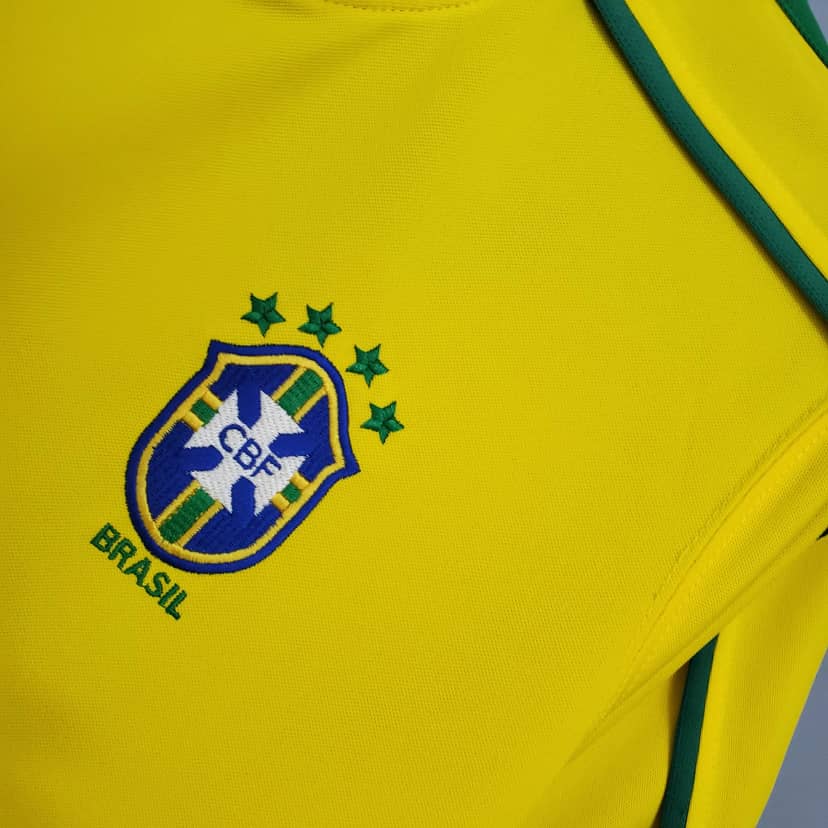 Camisola Retro Brasil Principal 1998--4