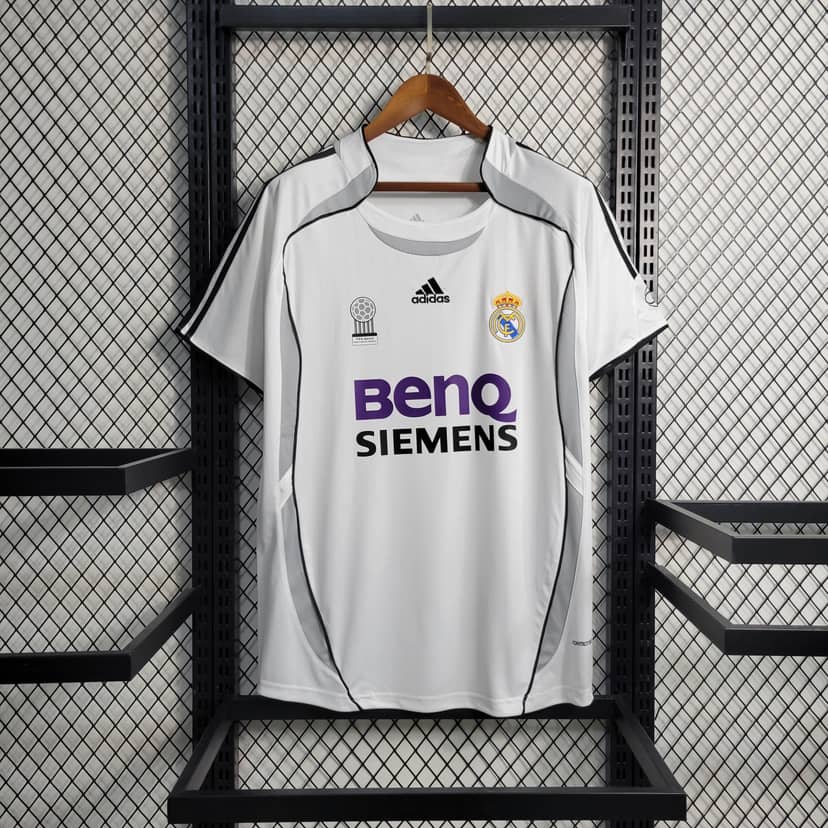Camisola Retro Real Madrid Principal 2006/07