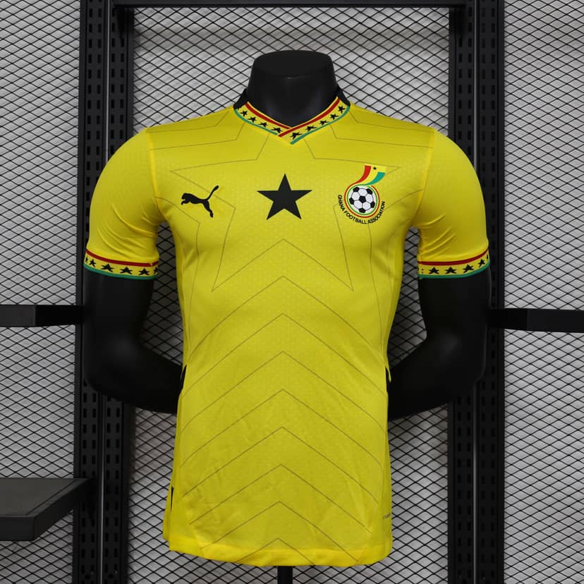 Camisola Ghana Alternativa 2024/25 Versão Jogador