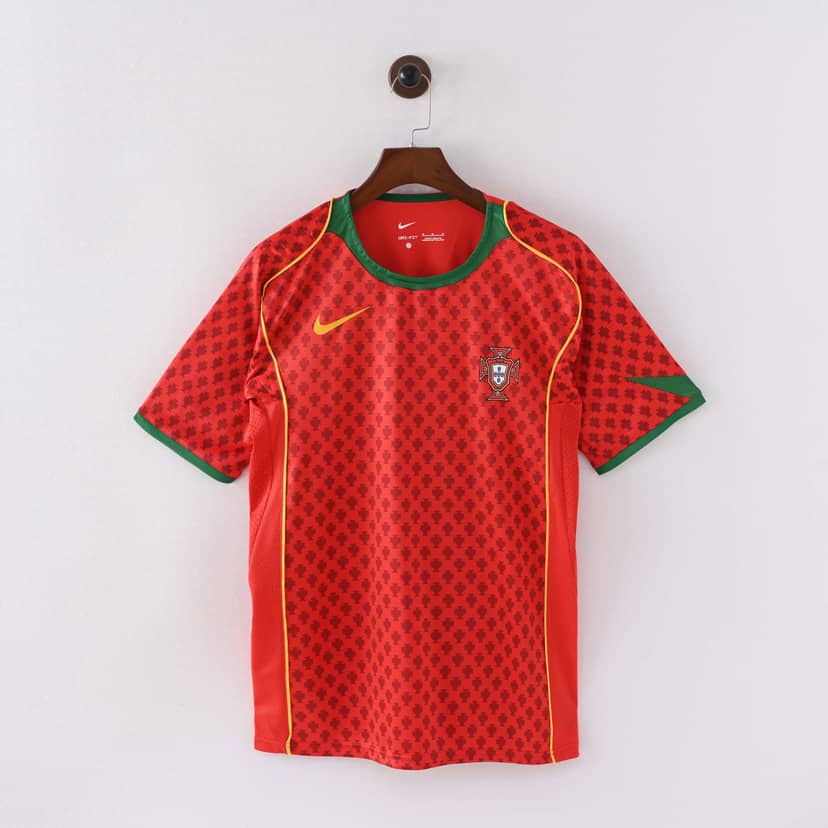 Maglia Retro Portogallo Home 2004
