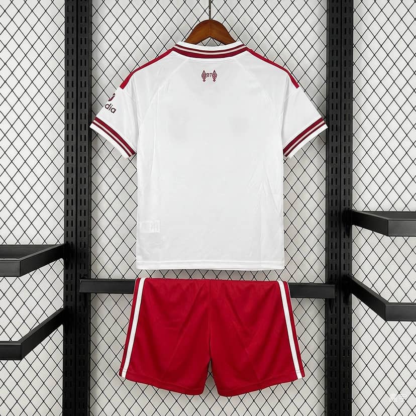 Conjunto Liverpool Alternativo 2026/27 Criança--1