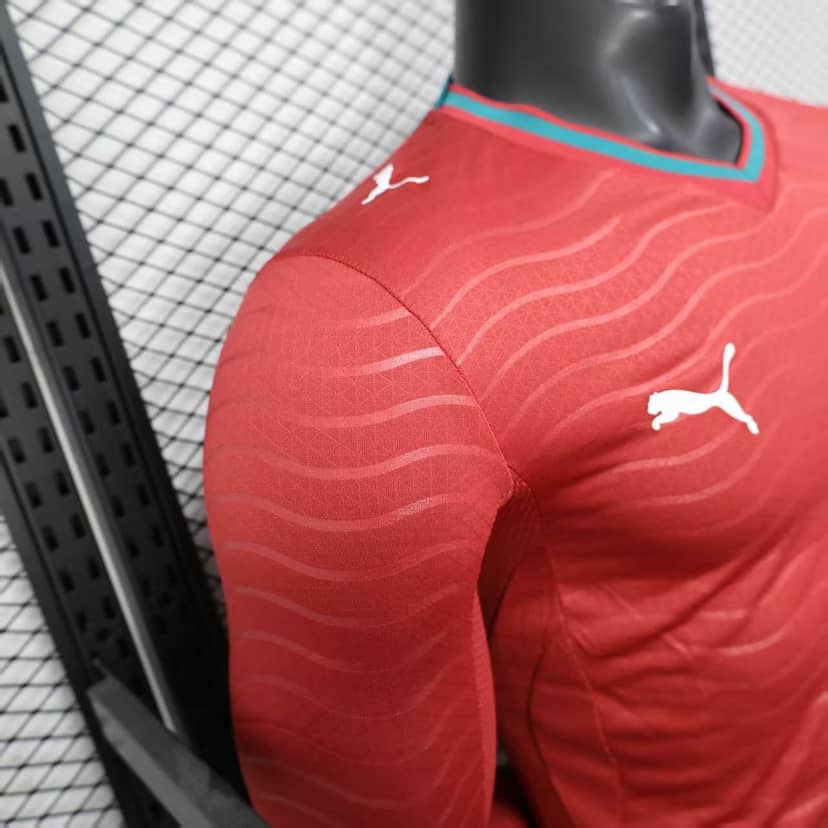 Maglia Portogallo Home 2026 Player Version Maniche Lunghe--4