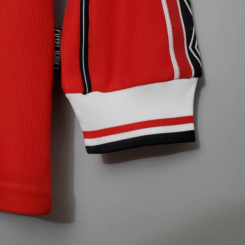 Koszulka Retro Manchesteru United domowa 1998/99 z długim rękawem--7