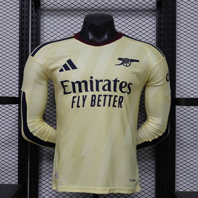 Camiseta Arsenal Tercera Equipación 2026/27 Versión Jugador Manga Larga