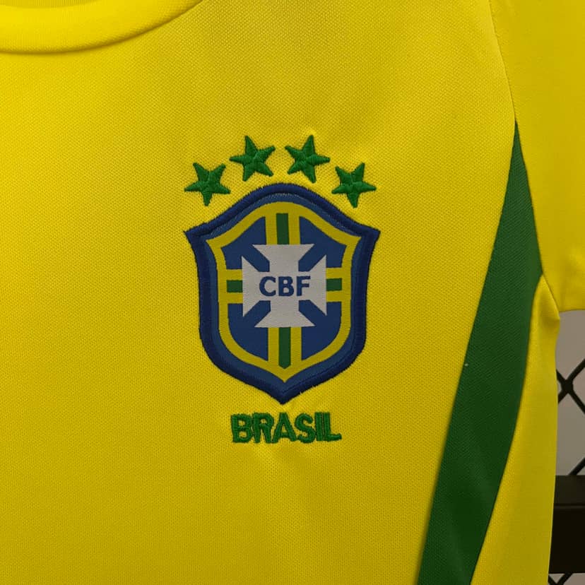 Dziecięcy zestaw Retro Brazylii domowy 2002--5