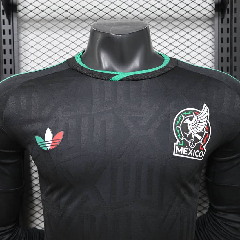 Maglia Messico Third 2026 Player Version Maniche Lunghe--2