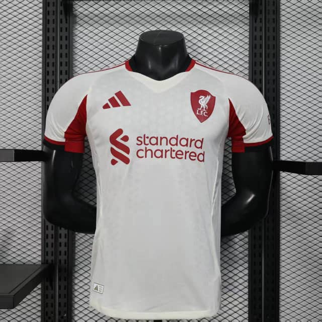 Koszulka Liverpoolu wyjazdowa 2025/26 wersja zawodnicza
