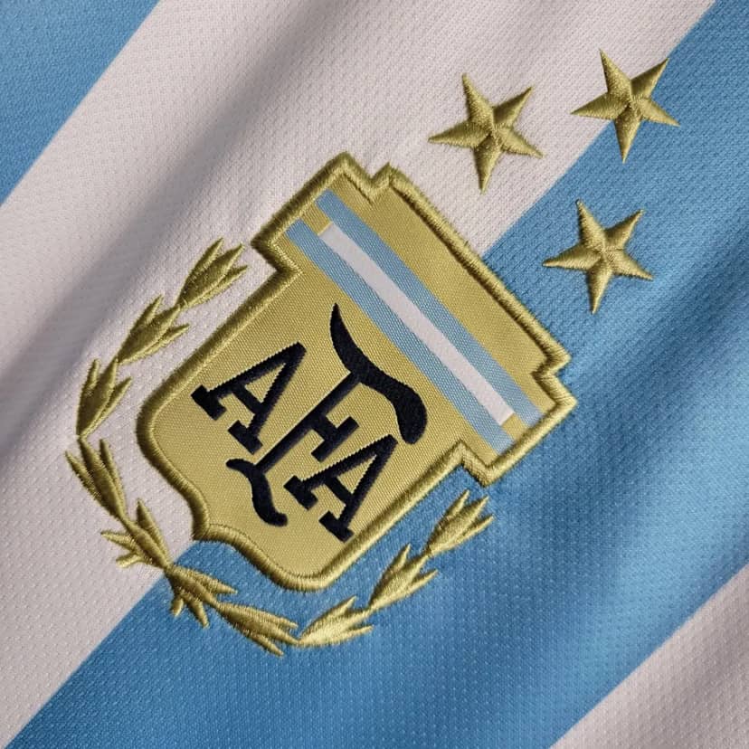 Camisola Argentina Principal 2022 Mundial FIFA--7