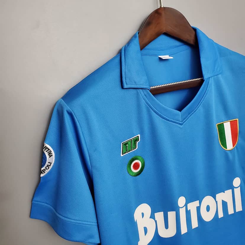 Maillot Retro Naples Domicile 1987/88--2