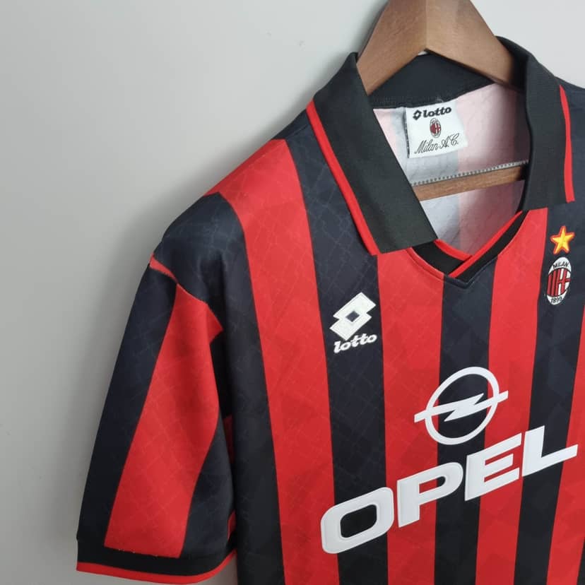 Camisola Retro AC Milan Principal 1995/96--5