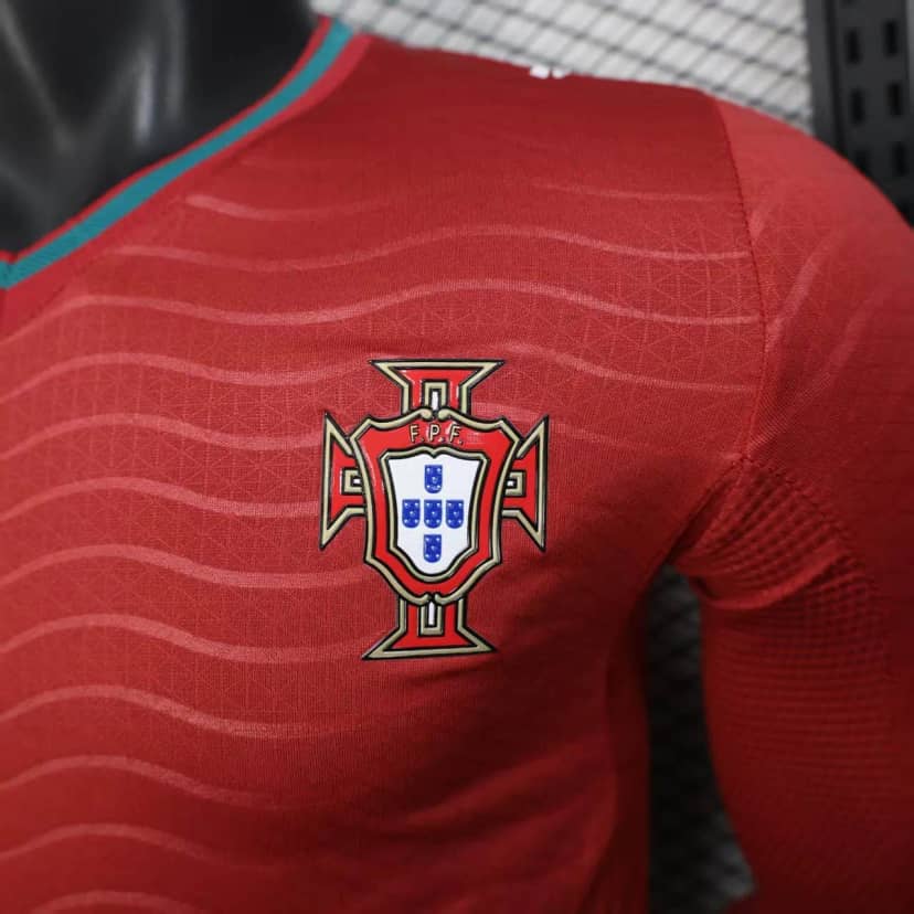Maglia Portogallo Home 2026 Player Version Maniche Lunghe--5