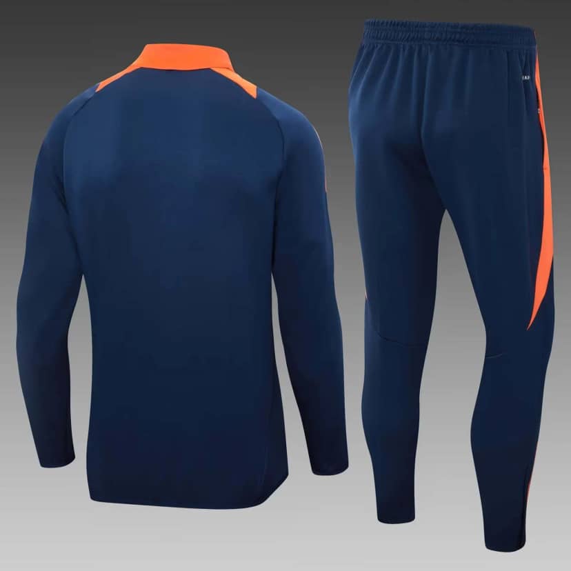 Ensemble Veste Manchester Zip Intégral 2024/25 Bleu Roi--1