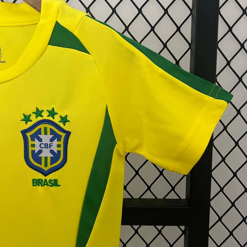 Dziecięcy zestaw Retro Brazylii domowy 2002--6