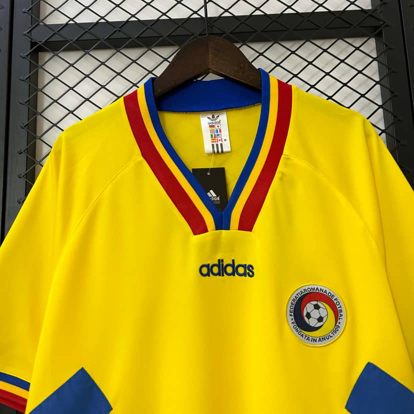 Camiseta Retro Rumanía Primera Equipación 1994--2