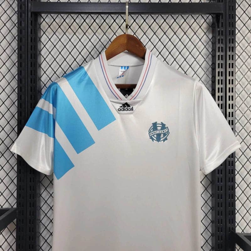Camisola Retro Olympique de Marselha Principal 1992/93--3