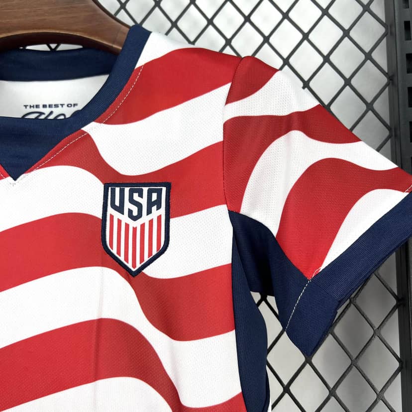 Maillot Kit Enfant États-Unis Domicile 2026--4