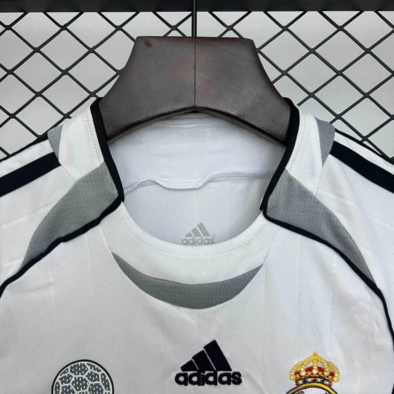 2006/2007 Retro Real Madrid Home Shirt Kids Size--2