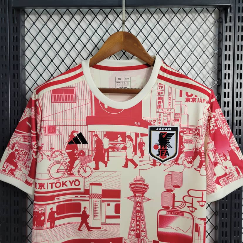 Maglia Giappone Special Edition Tokyo 2023 Rossa--3