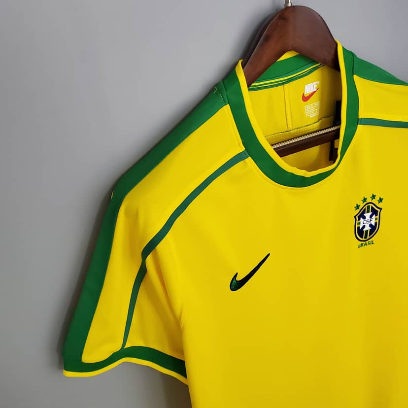 Camisola Retro Brasil Principal 1998--6