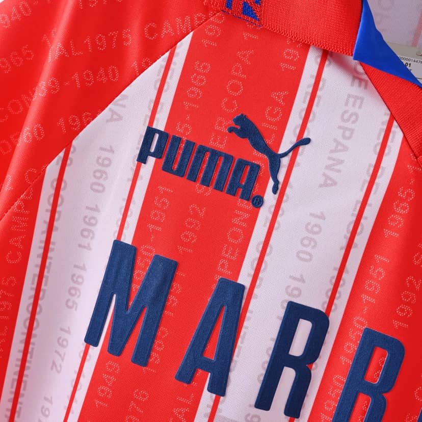 Koszulka Retro Atlético Madryt domowa 1995/96--3