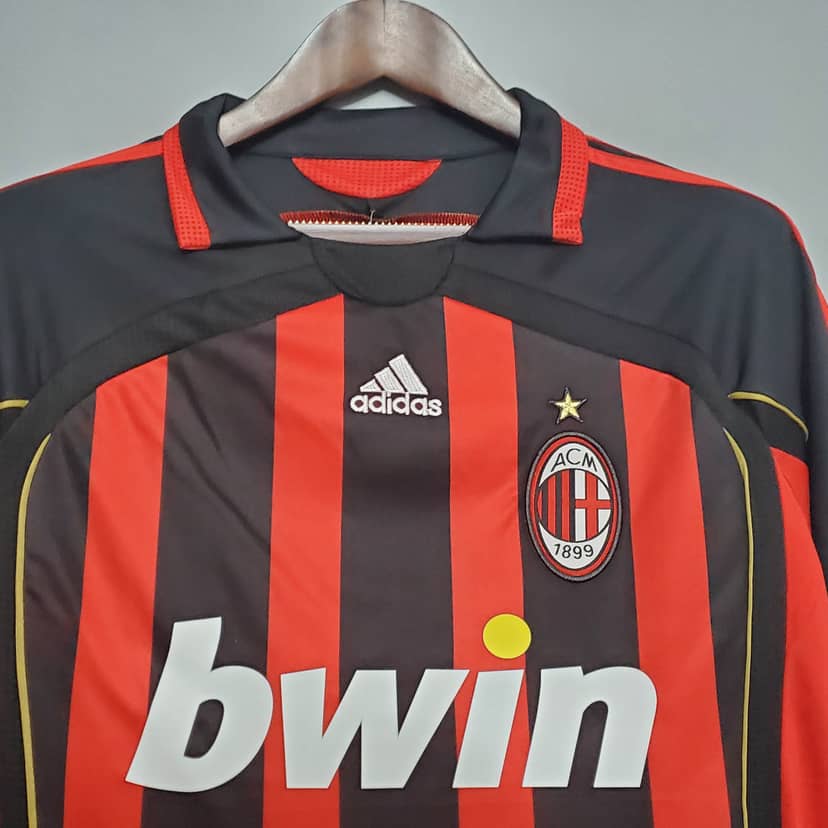 2006/2007 Retro AC Milan Home Shirt--2