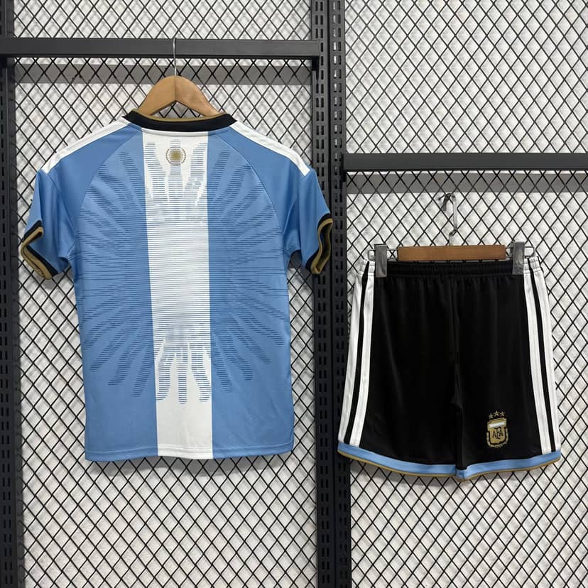 2026 Argentina National Team Collaboration Edition Shirt Kids Size--1