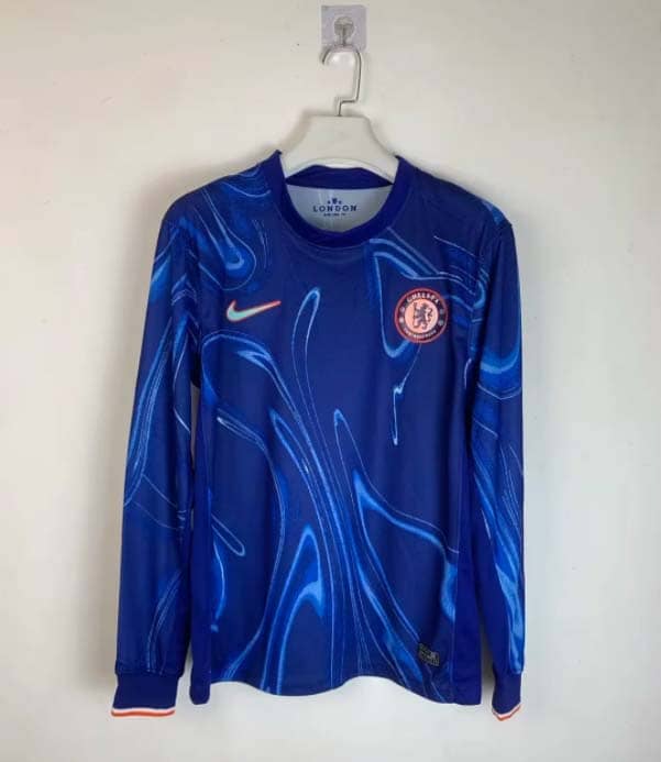 Koszulka Chelsea domowa 2024/25 z długim rękawem