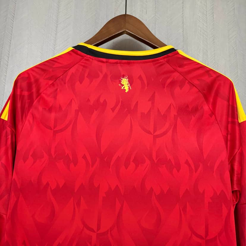Maillot Belgique Domicile 2026 Manches Longues--3