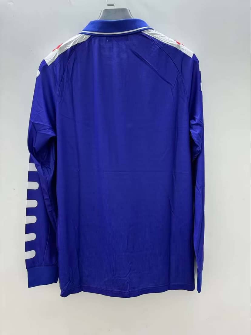 Koszulka Retro Fiorentiny domowa 1998/99 z długim rękawem--1