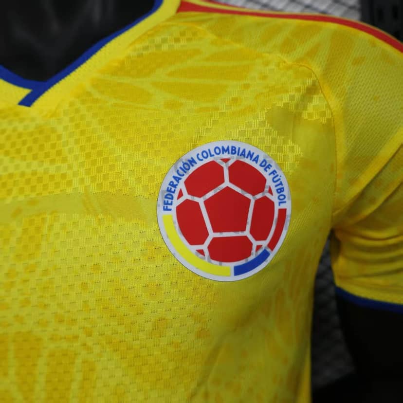 Camiseta Colombia Primera Equipación 2026 Versión Jugador--5