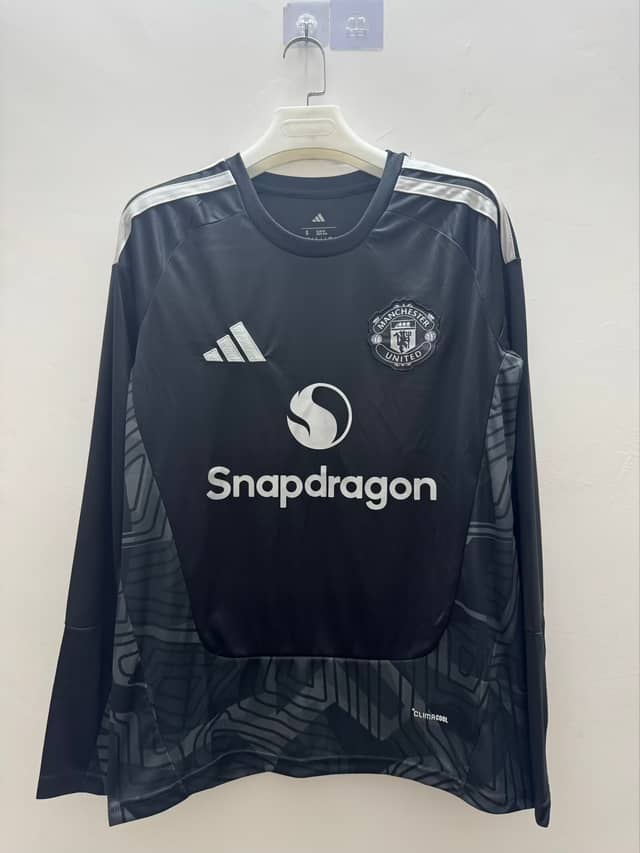 Koszulka Manchesteru United bramkarska 2026/27 z długim rękawem czarna