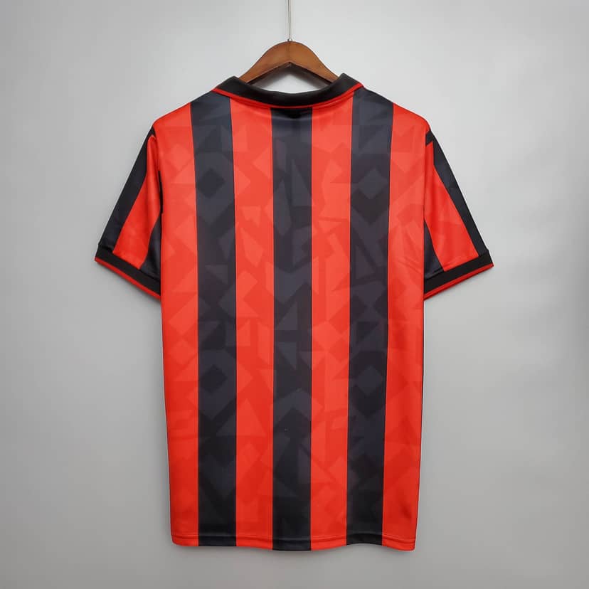 Camiseta Retro AC Milan Primera Equipación 1993/94--1