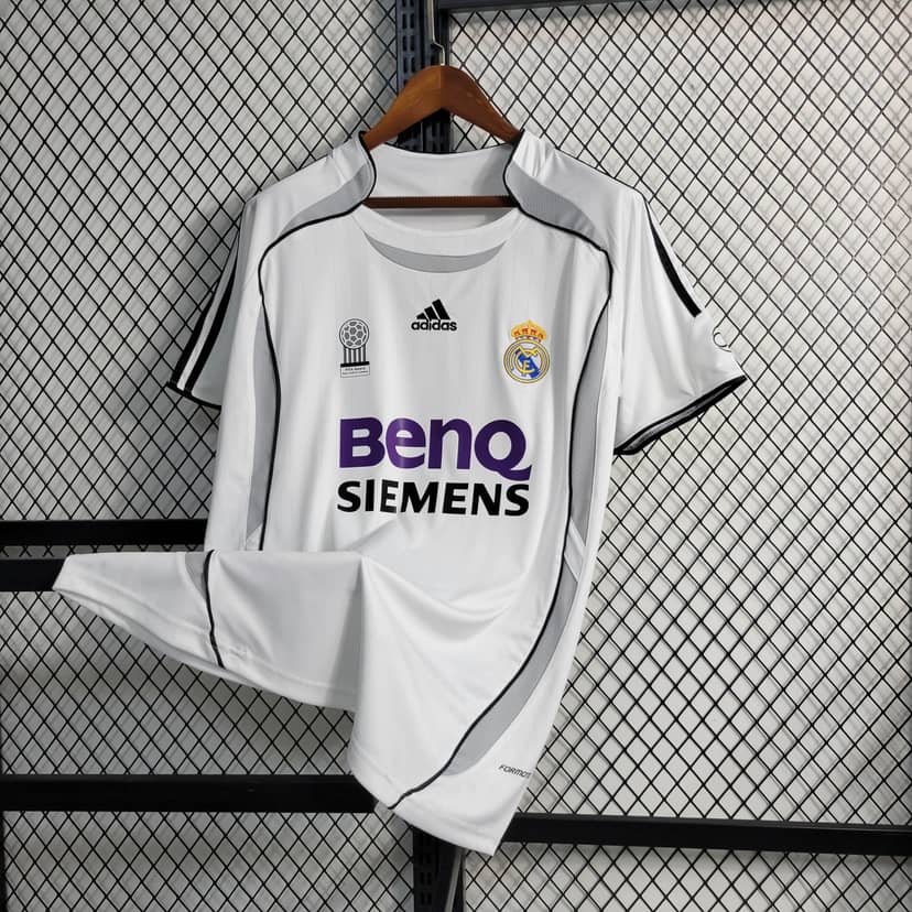Camisola Retro Real Madrid Principal 2006/07--3