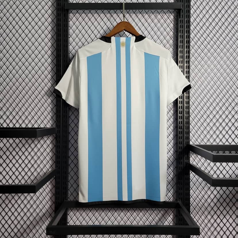 Camisola Argentina Principal 2022 Mundial FIFA--1